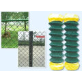 PVC revestido Diamond Chain Link Fence